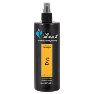 Groom Professional Diva Cologne - 500ml - مستلزمات الحيوانات الأليفة - Zue For Pet Supplies Co.