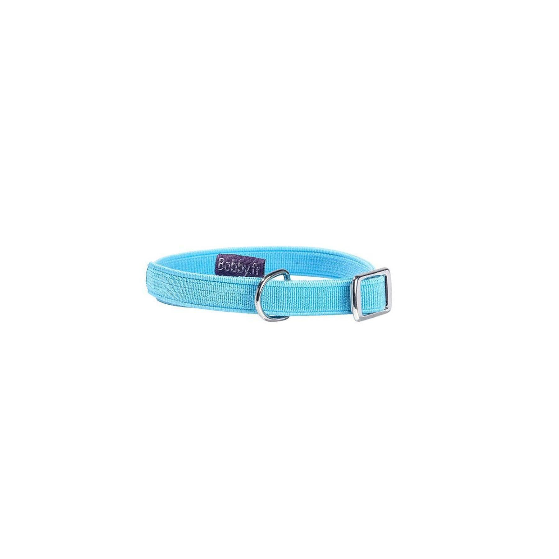 Blue Croci Cat Collar, flexible and adjustable, designed for cats. Made by Croci, featuring a comfortable fit for feline pets.