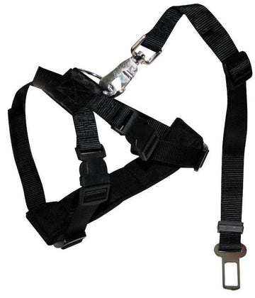 Croci Harness For Car Safety Belt - Large - حزام أمان للسيارة من كروسي - كبير - مجموعة رباط تحكم وصدرية للكلاب - Zue For Pet Supplies Co.