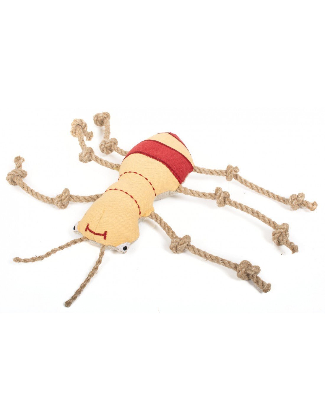 Farm Company Green Cotton & Hemp rope Spider Plush Toy - L 25 cm - مستلزمات الحيوانات الأليفة - Zue For Pet Supplies Co.
