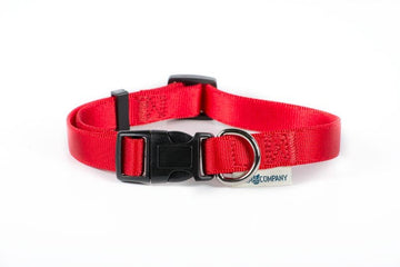 Farm Company Nylon adjustable collar Red - 15mmx25 40cm - طوق الكلاب - Zue For Pet Supplies Co.