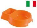 Farm Company RAINBOW plastic double bowl - 0,15+0,5 Lt - مستلزمات الحيوانات الأليفة - Zue For Pet Supplies Co.