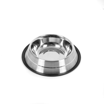 Farm Company stainless steel anti-skid cat bowl, 21 cm, 1.80 L capacity, durable feeding accessory with non-slip base.