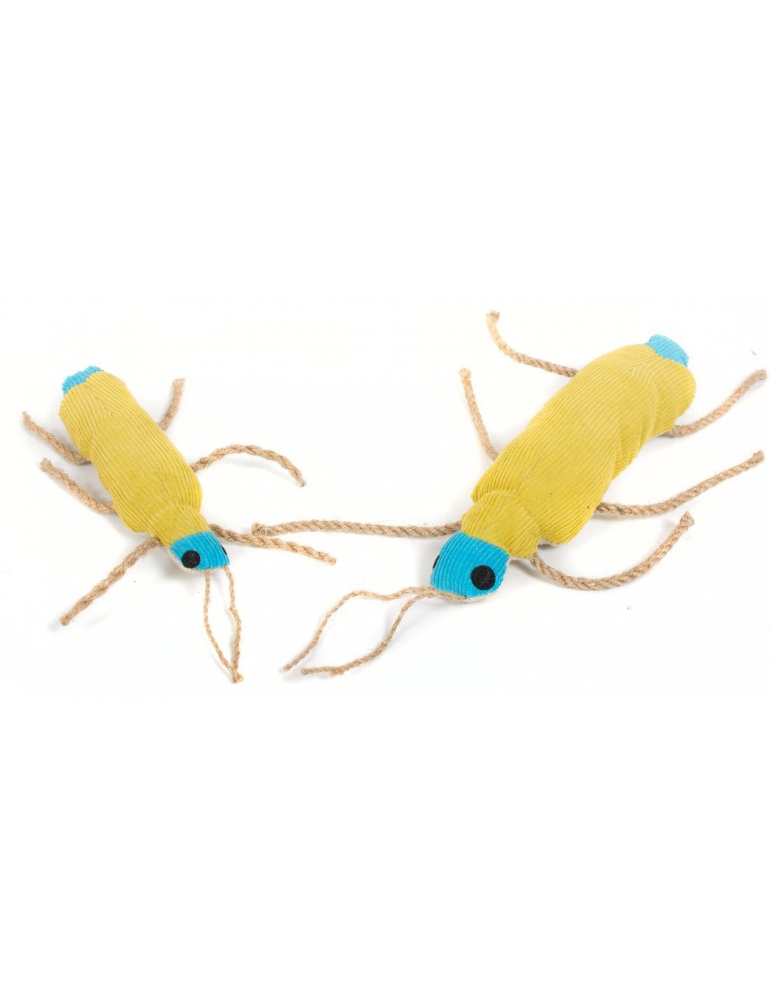 Farm Company Green Cotton & Hemp rope Bug Plush Toy - S/M 21 cm - مستلزمات الحيوانات الأليفة - Zue For Pet Supplies Co.