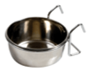 Farm Company BABY DRINK stainless steel bowl for cages - cm 9 - اكسسوارات الكلاب - Zue For Pet Supplies Co.