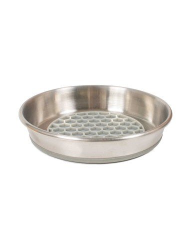 Farm Company Cat Slow Feeder Bowl with silicone insert - 16x3 cm 500 ml - اكسسوارات الكلاب - Zue For Pet Supplies Co.