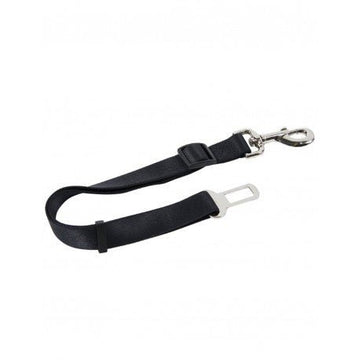 Farm Company black nylon adjustable safety belt for dogs and cats, 25 cm x 60 mm, pet harness accessory.