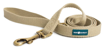 Farm Company Green Soybean Leash Taupe - S/M 2x120cm - رباط تحكم للكلاب - Zue For Pet Supplies Co.