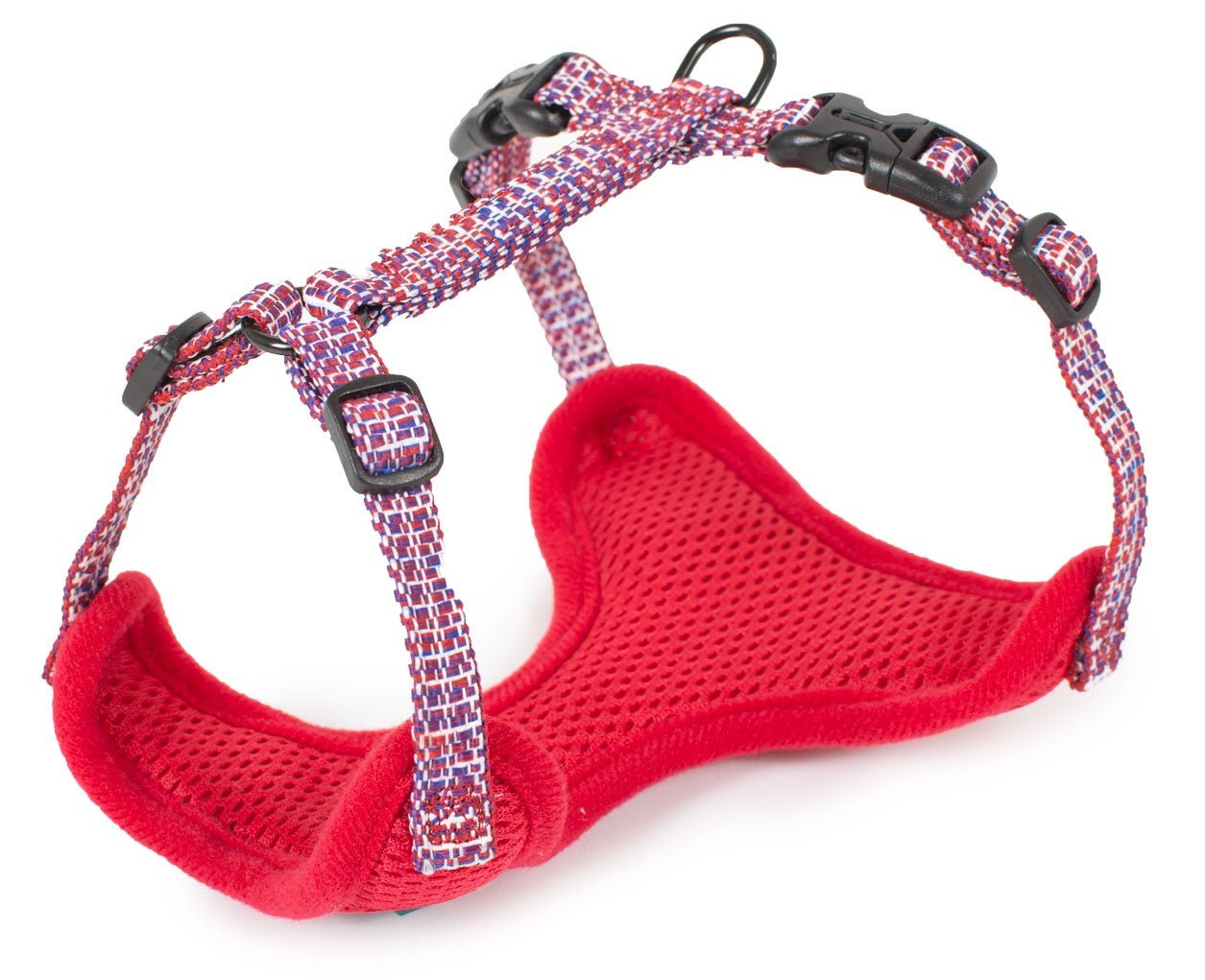 Farm Company Nylon Deluxe Kit Harness Burgundy Leash - 1x3 40 cm 120 cm - مستلزمات الحيوانات الأليفة - Zue For Pet Supplies Co.