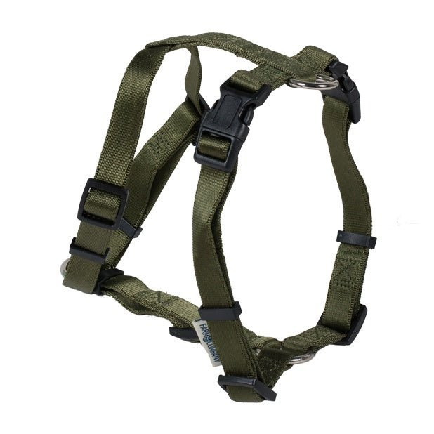 Farm Company Nylon harness H model Hunter Green - 15mmx35 50cm - مستلزمات الحيوانات الأليفة - Zue For Pet Supplies Co.
