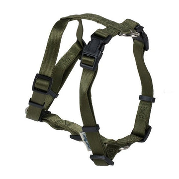 Farm Company Nylon harness H model Hunter Green - 15mmx35 50cm - مستلزمات الحيوانات الأليفة - Zue For Pet Supplies Co.