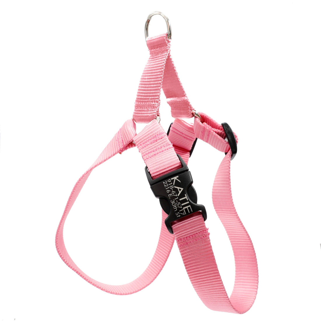 Farm Company Nylon harness H model Pink - 25mmx71 91cm - مستلزمات الحيوانات الأليفة - Zue For Pet Supplies Co.