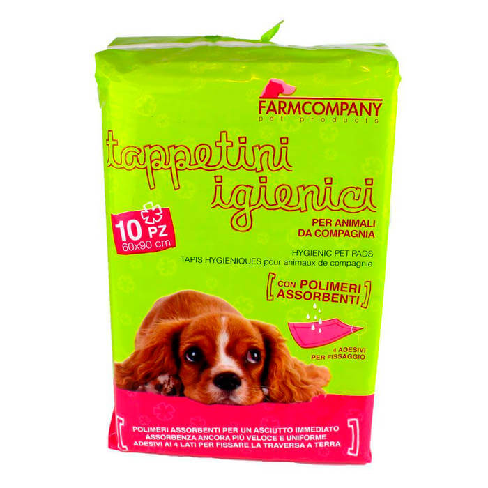 Farm Company Hygienic carpets - 60x90 10pads - مستلزمات النظافة والعناية والرعاية - Zue For Pet Supplies Co.