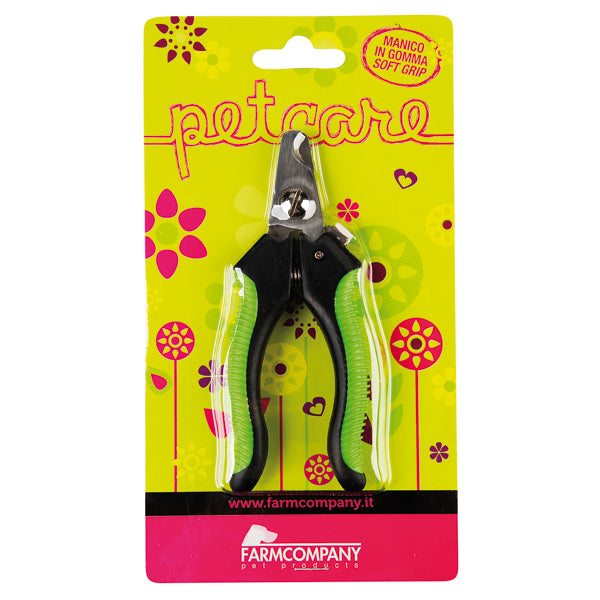 Large Farm Company nail clipper with rubber soft grip for easy handling and precise nail trimming, part of hygiene and care essentials.