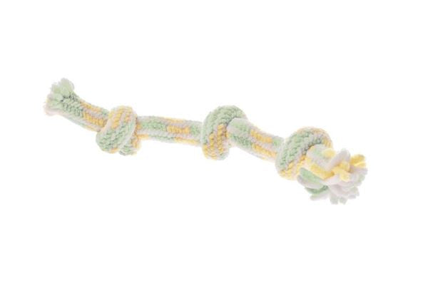 Ferribiella CHENILLE ROPE GAME 3 KNOTS 4X4X25CM - Zue For Pet Supplies Co.