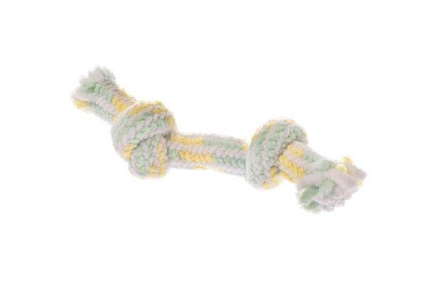 Ferribiella chenille rope game featuring two knots, 4x4x15cm, perfect for pet playtime accessories.