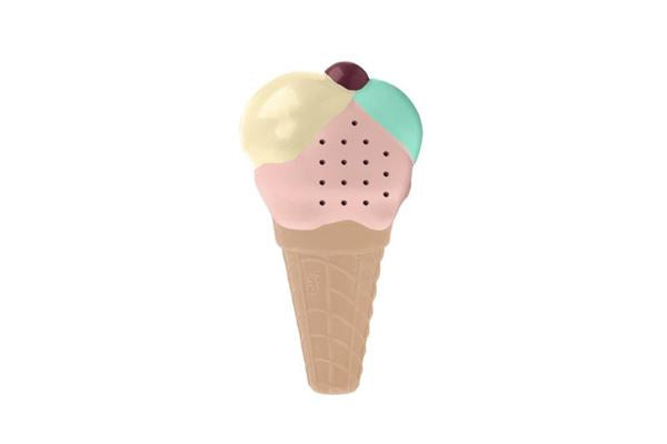 Ferribiella refrigerant ice cream cone game pack with 6 cooling toys, 9x16x8cm, animal accessories for pets.