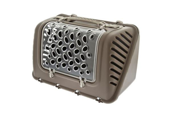 Ferribiella P-Bag Carrier for Plane in 44.5x26.5x28cm with side opening, pet accessories perfect for travel with pets.