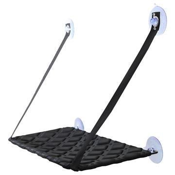 Ferribiella window hammock for cats, featuring a cozy cat bed design with a secure attachment for window views.