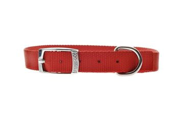 Ferribiella Nylon Collar w/Rhinestones 15mmx40cm Red - طوق الكلاب - Zue For Pet Supplies Co.