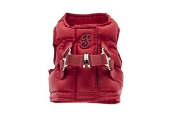 Ferribiella Harness Nuvola Gilet  XS 42-46cm Red - مجموعة رباط تحكم وصدرية للكلاب - Zue For Pet Supplies Co.