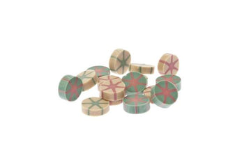 Ferribiella Bone Fruit Caramelle Teats for pets, 120g box, featuring colorful fruit-shaped treats for animals.