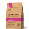 Grandorf Turkey dog food for adult medium and maxi breeds, 1kg, natural nutrition for healthy dogs