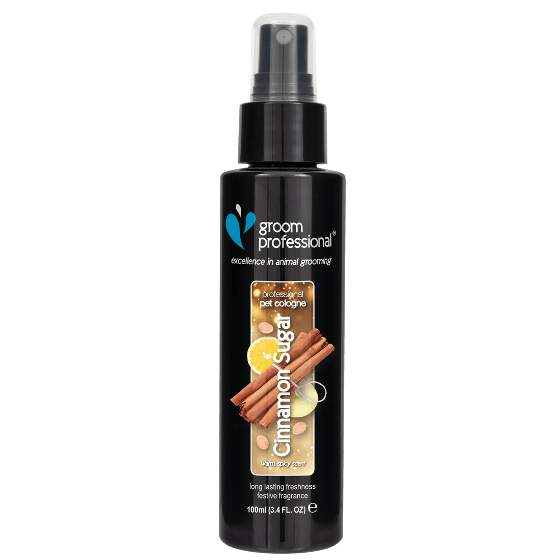 Groom Professional Cinnamon Sugar Cologne - 100ml - مستلزمات الحيوانات الأليفة - Zue For Pet Supplies Co.