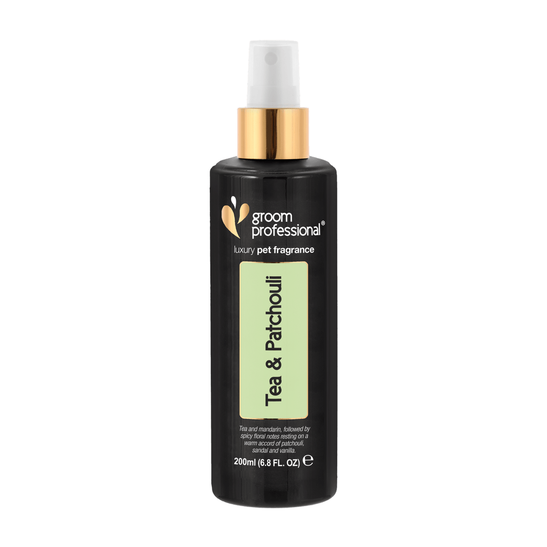Groom Professional Exclusive Tea & Patchouli Fragrance - 200ml - مستلزمات الحيوانات الأليفة - Zue For Pet Supplies Co.