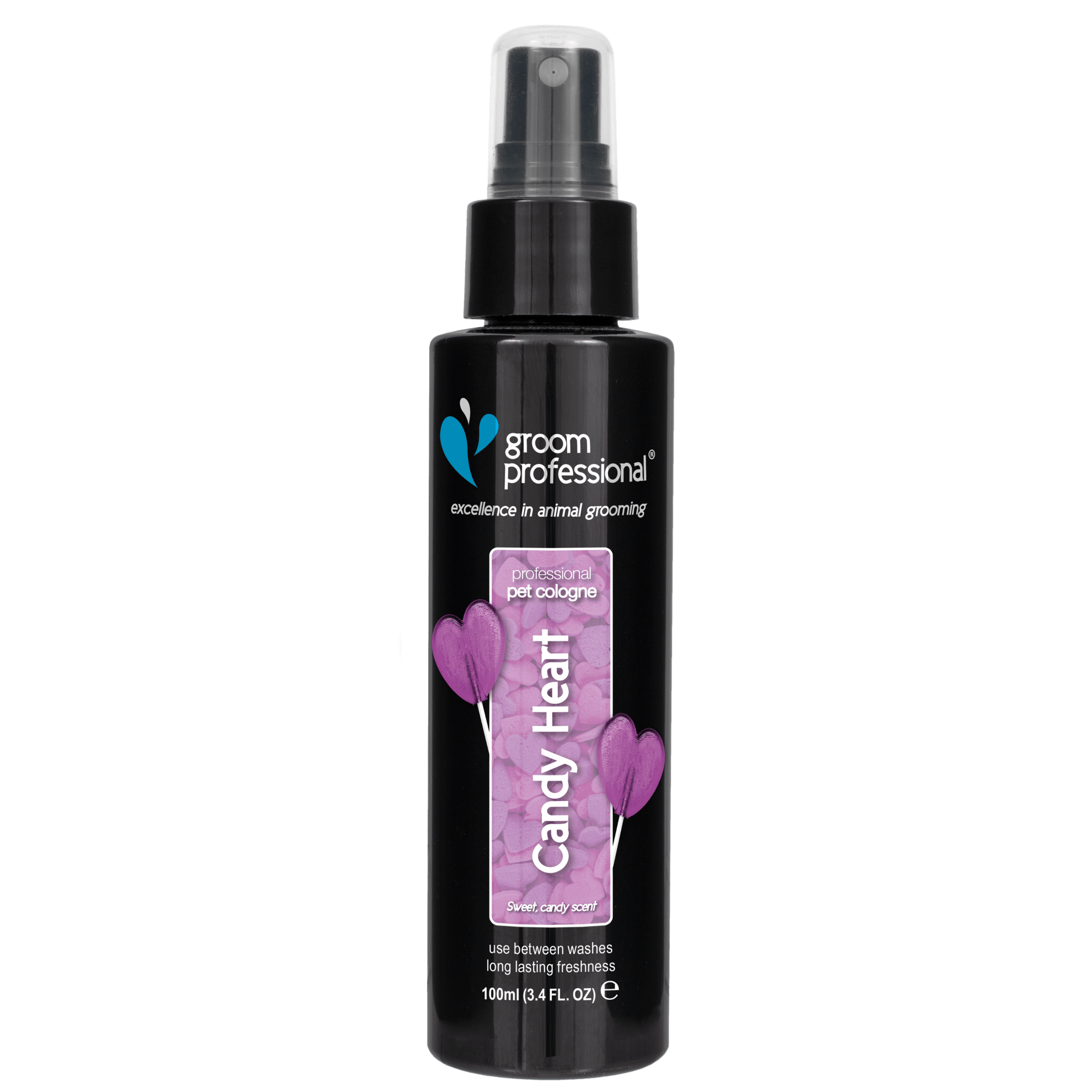Groom Professional Valentines Candy Heart Cologne - 100ml - مستلزمات الحيوانات الأليفة - Zue For Pet Supplies Co.