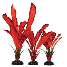 Hugo Red Bleheri Silk 30cm ( per pc. ) - ديكور حوض السمك - Zue For Pet Supplies Co.