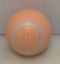 Pink Katwa Cat Smart Rotating Ball toy with laser lights, designed to entertain and engage cats with interactive motion and flashing laser effects.