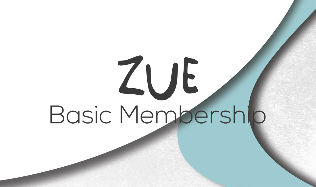 Basic membership card for Zue For Pet Supplies Co. featuring a sleek design on a white background.