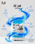 Blue RoCat Unscented Cat Litter 5L for easy cleaning and odor control, designed for cats and pet owners.