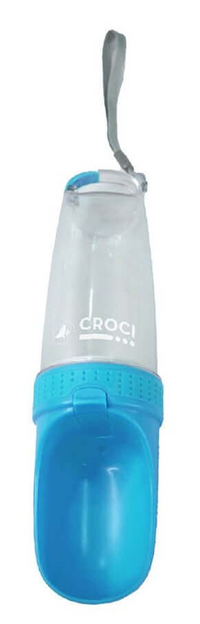 Croci Travel Bottle Drinker Flip - 350ml - زجاجة شرب قابلة للطي للسفر من كروسي - 350 مل - إكسسوارات الحيوانات الأليفة - Zue For Pet Supplies Co.