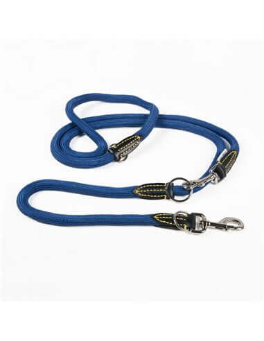 Blue Farm Company nylon dog training leash, 13mm x 230cm, durable nylon leash for training and walking dogs.