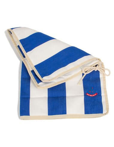Farm Company Sailing Pet Collection Foldable Cushion Made in Italy white/blue 70x54cm - اكسسوارات الكلاب - Zue For Pet Supplies Co.