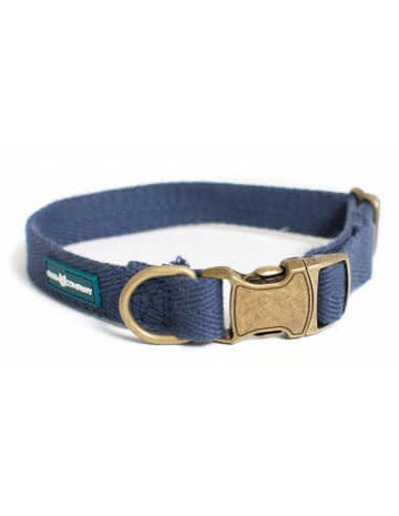 Farm Company  Green Soybean Adj. Collar Blue Navy - 2x28 40cm - طوق الكلاب - Zue For Pet Supplies Co.