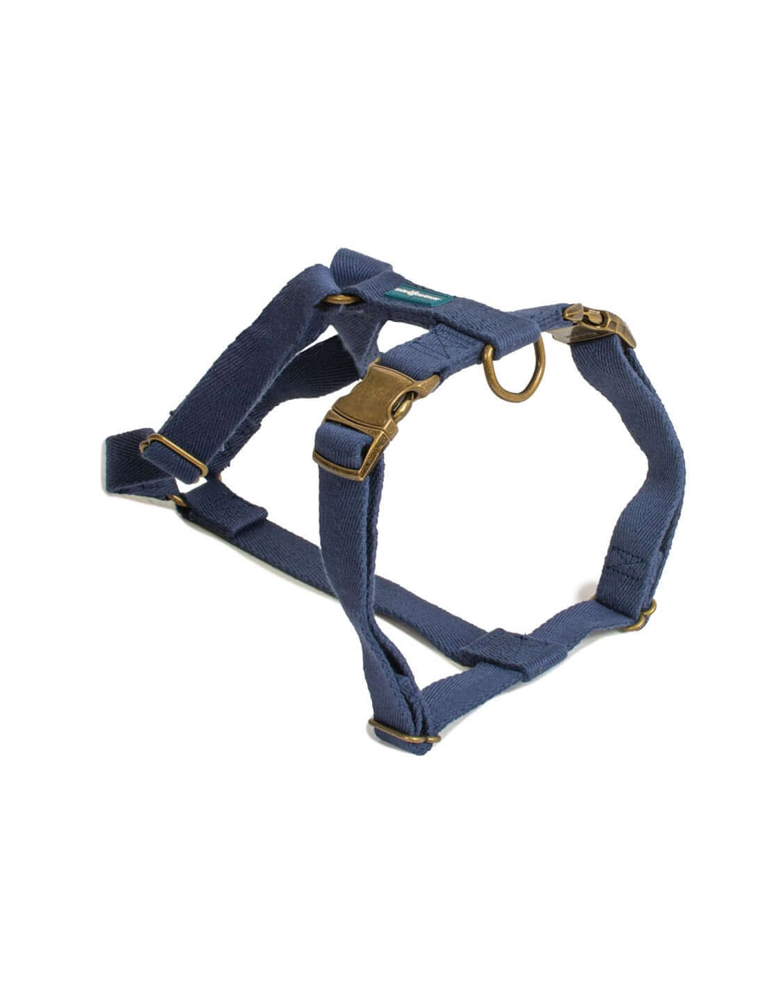 Farm Company Green Soybean Adjustable Harness Blue Navy - 2x50 60cm - مجموعة رباط تحكم وصدرية للكلاب - Zue For Pet Supplies Co.