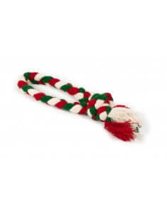 Farm Company Green recycled wool Made in Italy ring braid  - M - ألعاب الكلاب - Zue For Pet Supplies Co.