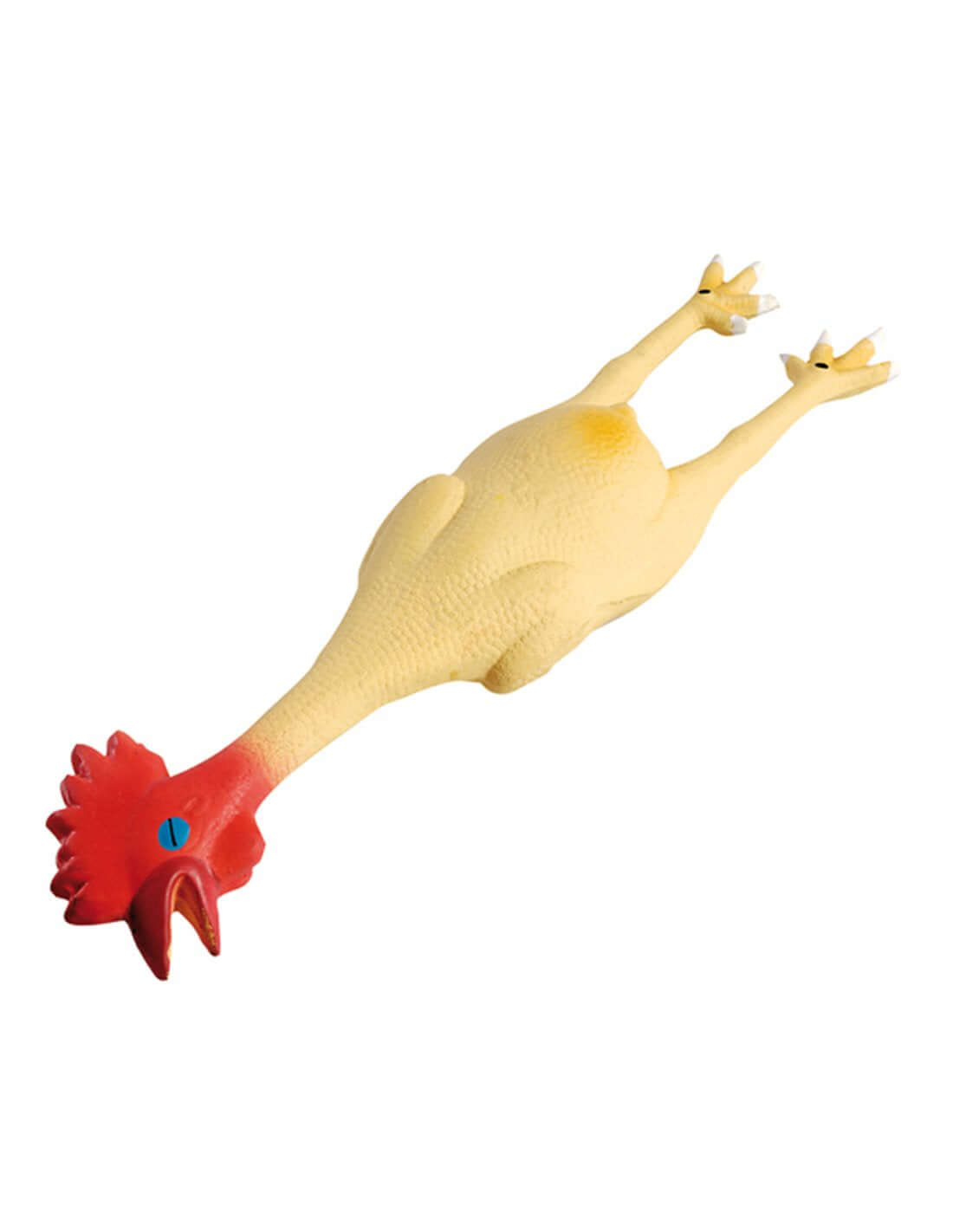 Farm Company latex chicken dog toy in large size, 26 cm, soft and durable for dogs to chew and play with.