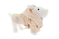 Ferribiella Bath Robe M Beige - Zue For Pet Supplies Co.