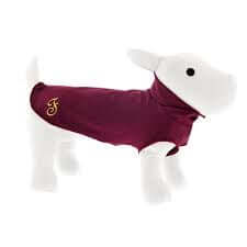 Ferribiella dog tonic underwear in wine color, 47cm, designed for pet comfort and style.