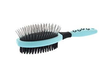 Ferribiella Double Iron Brush+Bristles Medium - اكسسوارات الكلاب - Zue For Pet Supplies Co.