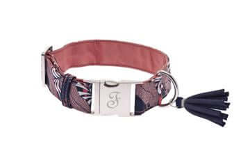 Ferribiella Kami Collar L 3.8X35-56cm Pink - طوق الكلاب - Zue For Pet Supplies Co.