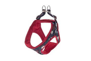 Ferribiella Kami Harness M 43-52cm Red - مجموعة رباط تحكم وصدرية للكلاب - Zue For Pet Supplies Co.