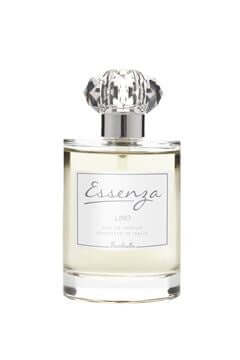 Ferribiella Essenza Lino perfume 100ml fragrance bottle with elegant design, showcasing a luxurious scent for pets and home use.