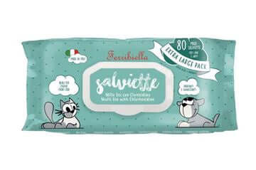 Ferribiella Dis. Wet Wipes Milleusi 80sheets - مستلزمات النظافة والعناية والرعاية - Zue For Pet Supplies Co.