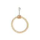 Flamingo Bbq Parakeet Toy Rope 1 Ring 18cm - اكسسوارات الطيور - Zue For Pet Supplies Co.