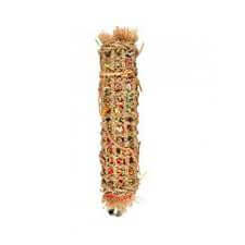 Colorful Flamingo BT Papyr Parakeet Tube for small birds, 31cm, made of paper, ideal bird accessory for parakeets.